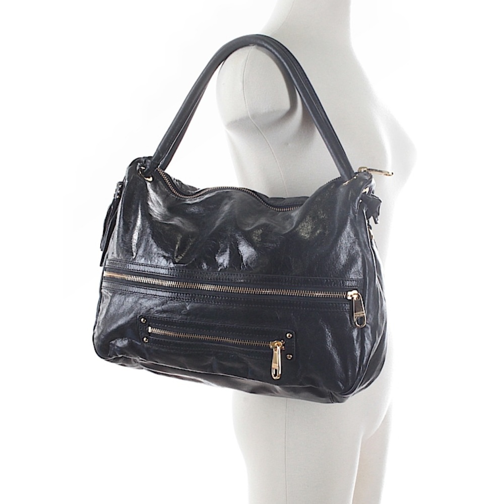 Badgley Mischka Leather Handbag
